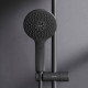 Душевая система AM.PM Inspire V2.0 с термостатом черный F0750A422