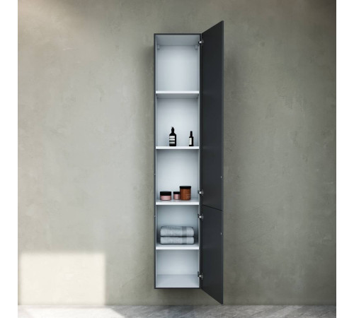 Шкаф-пенал подвесной AM.PM Gem 30 см правый графит матовый M90CHR0306GM