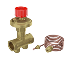 Регулятор дифференциального давления Giacomini DN15 1/2 5-30 кПа с импульсной трубкой R206CY223