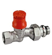 Клапан термостатический прямой Giacomini 3/4 с преднастройкой R402PX234