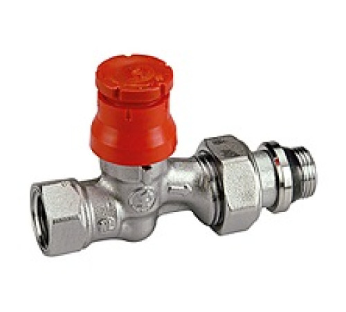 Клапан термостатический прямой Giacomini 3/4 с преднастройкой R402PX234