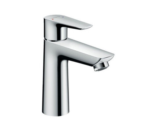 Смеситель для раковины Hansgrohe Talis E 110 однорычажный со сливным гарнитуром хром 71710000