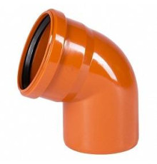 Отвод Ostendorf KGB 67° 110 мм PVC 220230