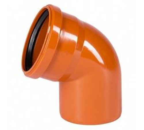 Отвод Ostendorf KGB 67° 110 мм PVC 220230