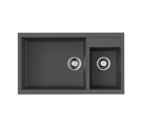Кухонная мойка Omoikiri Tedori 86-2-LB-PL 86x50 см платина 4993939