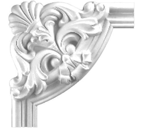 Угловой элемент DECOMASTER 97154-1 280x280x28 мм 97154-1