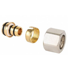 Фитинг обжимной Hogart Premium Евроконус для труб PEX-AL-PEX 1/2 x 16 x 2.0 мм MC41204