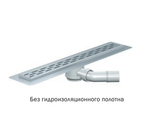 Душевой канал ACO Showerdrain B 985 мм высота 77 мм решетка Линия 90107873