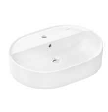 Раковина-чаша hansgrohe Xuniva U 600х450 мм с отверстием под смеситель и переливом 60171450