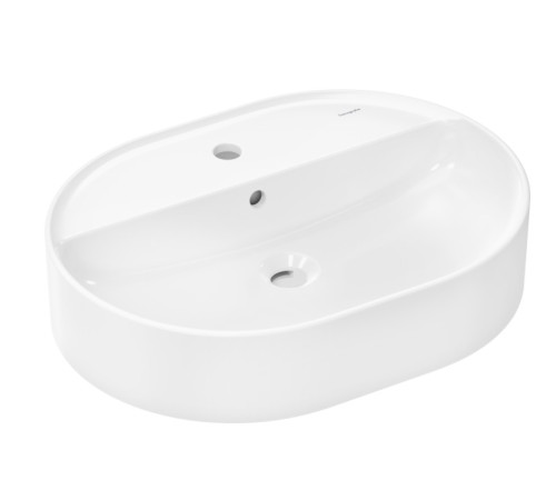 Раковина-чаша hansgrohe Xuniva U 600х450 мм с отверстием под смеситель и переливом 60171450