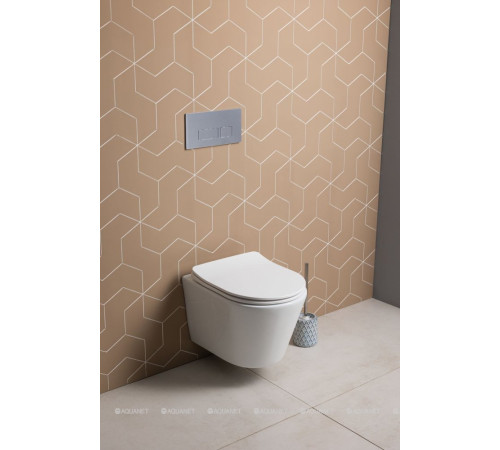 Комплект 5 в 1 Grohe Rapid SL унитаз подвесной с сиденьем и инсталляция с клавишей хром SET-Rapid-L6W