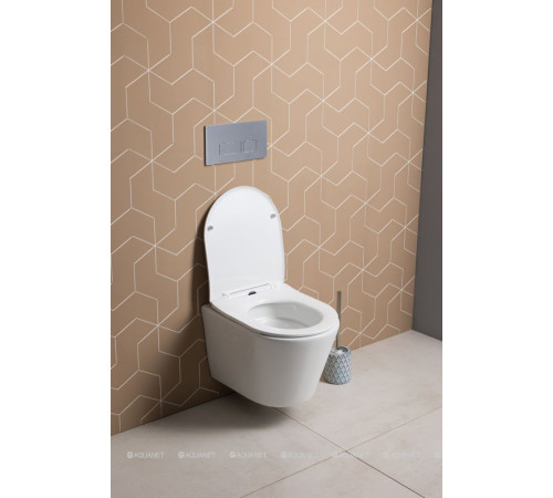 Комплект 5 в 1 Grohe Rapid SL унитаз подвесной с сиденьем и инсталляция с клавишей хром SET-Rapid-L6W