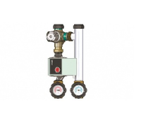 Насосная группа Huch EnTEC смесительная DN 20 без насоса с термостатическим клапаном 25-55 °C EFG20030