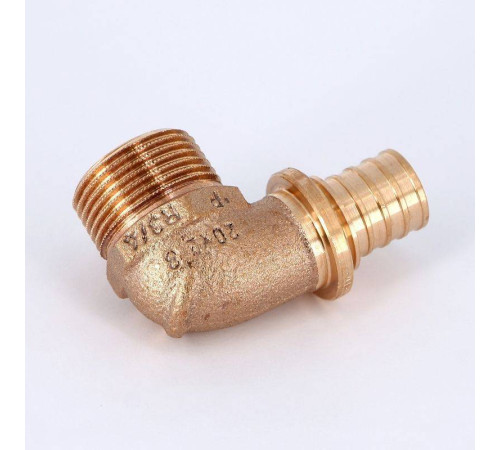 Угольник-переходник REHAU RAUTITAN RX+ 20х3/4 НР бронза 456349