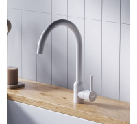 Смеситель для кухни Dorff Logic белый D3007033