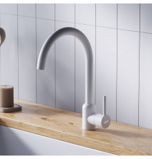 Смеситель для кухни Dorff Logic белый D3007033
