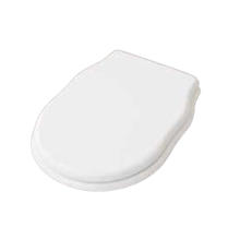 Сиденье для унитаза Artceram HERMITAGE с микролифтом белый/хром HEA005 01 71