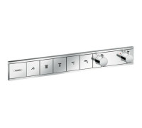 Термостат скрытого монтажа Hansgrohe RainSelect для 5 потребителей хром 15384000