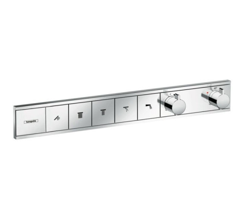 Термостат скрытого монтажа Hansgrohe RainSelect для 5 потребителей хром 15384000