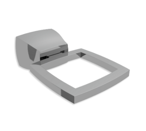 Держатель для стакана и мыльницы подвесной Bertocci Grace хром 142 7702 0000