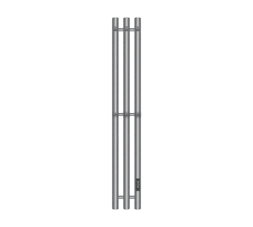 Полотенцесушитель электрический Primoclima Sol R E Graphite 1000х120 мм 3 секции PCSolREGR100123