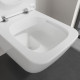 Унитаз подвесной Villeroy & Boch Venticello безободковый с сиденьем SlimSeat Line микролифт CeramicPlus 4611RLR1