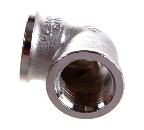 Угольник никелированный Tiemme 1/2 x 1/2 ВВ 1500133