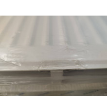 Стальной панельный радиатор Kermi therm-x2 Profil-V FTV 12 500x1400 мм нижнее правое подключение (уценка: потертость) FTV120501401R2Y/001 RAL 9016