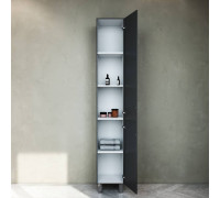 Шкаф-пенал напольный AM.PM Gem 30 см правый графит матовый M90CSR0306GM