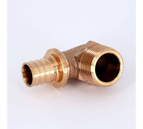 Угольник-переходник REHAU RAUTITAN RX+ 20х3/4 НР бронза 456349