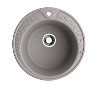 Кухонная мойка Omoikiri Tovada 51-GR Artgranit 51x51 см Leningrad Grey 4993367