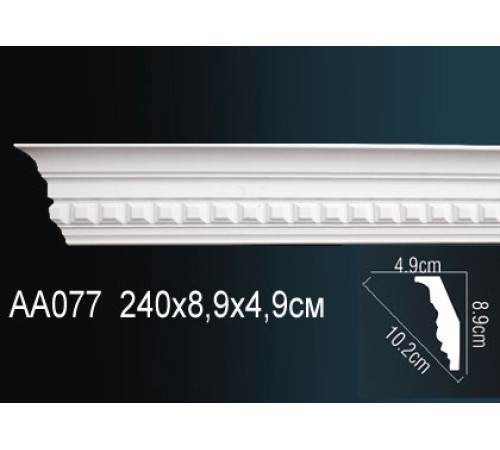 Карниз потолочный полиуретановый Perfect AA077