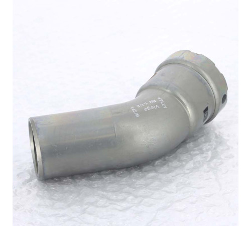 Угольник-вставка 45° пресс Viega Megapress 1 1/2 оцинкованная сталь 694739