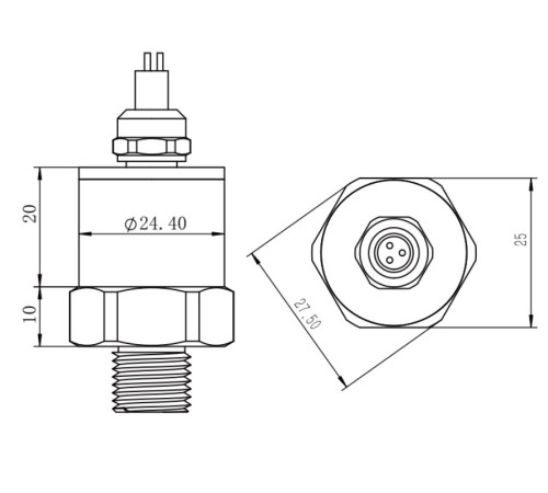 Датчик давления ZONT MLD 4-20 мА ML00005518
