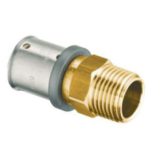 Пресс-переходник НР FAR 1х32х3 мм латунь 4900 3201