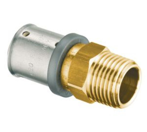 Пресс-переходник НР FAR 1х32х3 мм латунь 4900 3201