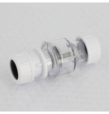 Клапан обратный McAlpine 19-23 мм вертикальный компрессионный прозрачный TUN5-CL