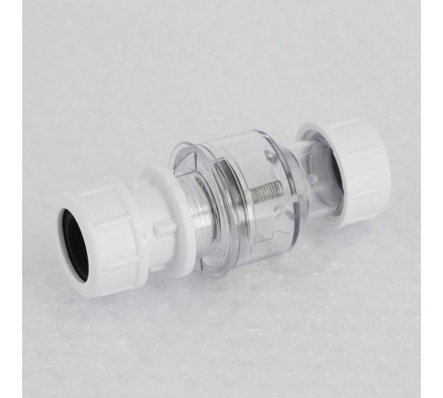 Клапан обратный McAlpine 19-23 мм вертикальный компрессионный прозрачный TUN5-CL