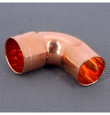 Угол медный 90 градусов однораструбный под пайку Viega 22 мм 100933