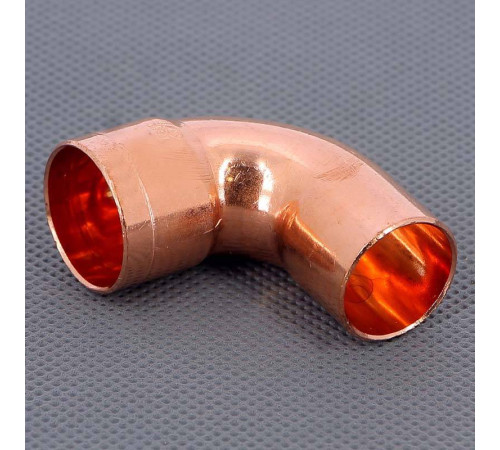 Угол медный 90 градусов однораструбный под пайку Viega 22 мм 100933