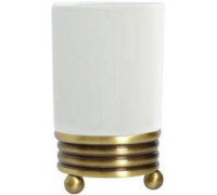 Стакан для зубных щеток настольный Boheme Hermitage бронза 10331