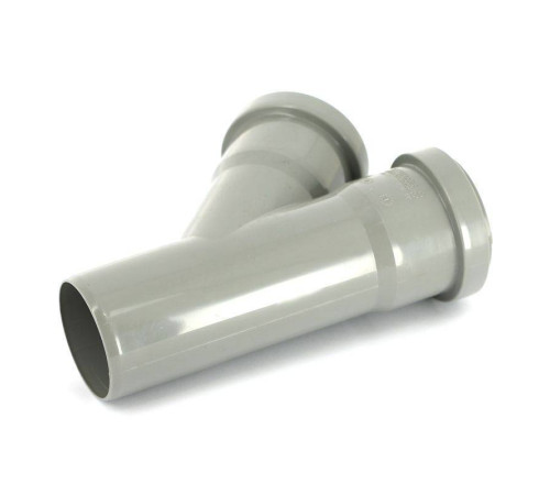 Тройник внутренней канализации Ostendorf HT HTEA 50/50 мм 45° 112200