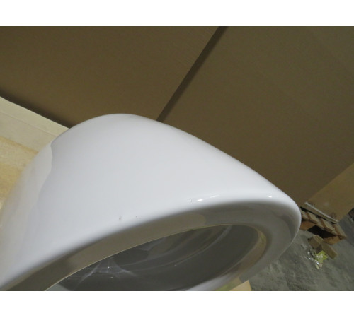 Уценка. Унитаз подвесной безободковый GSI Modo 520х370 мм белый глянцевый 981611_УЦ/10