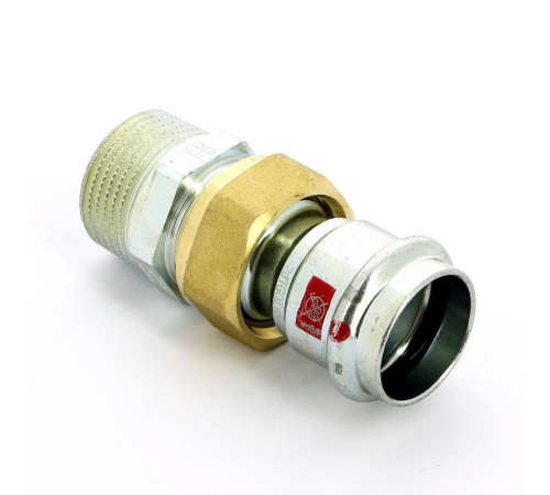 Муфта пресс-НР разъемная Viega Prestabo 28x1 оцинкованная сталь 559267