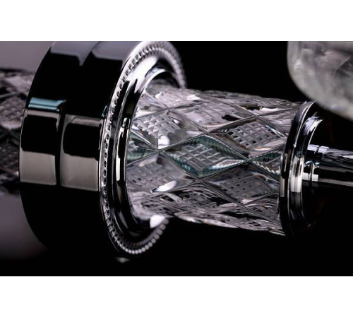 Ершик для туалета подвесной Boheme Murano Cristal хром 10913-CRST-CH