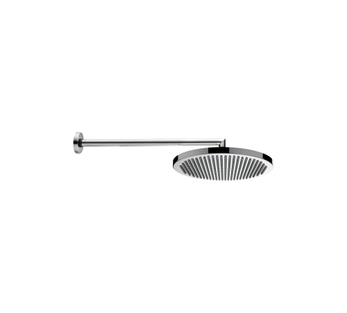 Верхний душ Bossini Apice 280 мм с настенным кронштейном 400 мм хром H70430I.030
