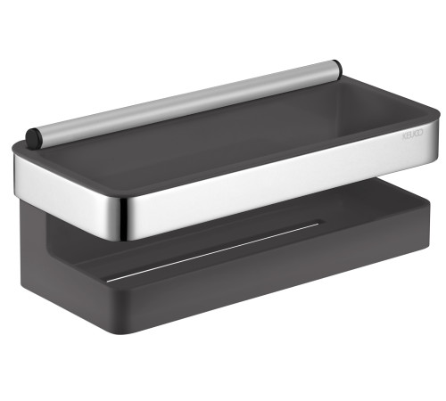 Полка для душа Keuco Collection Moll 240 мм антрацит 12759 010001