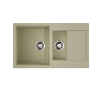 Кухонная мойка Omoikiri Daisen 86-2-BE Artgranit 86x51 см ваниль 4993471