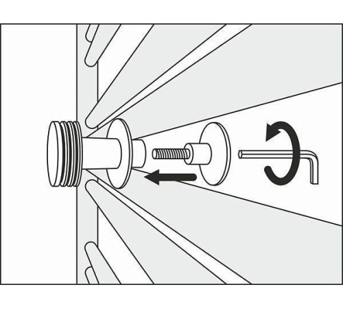 Крючок для полотенцесушителя Сунержа Каньон без покрытия 00-2010-0003