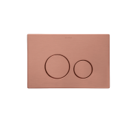 Кнопка смыва для инсталляции Boheme нержавеющая сталь copper brushed 649-CB